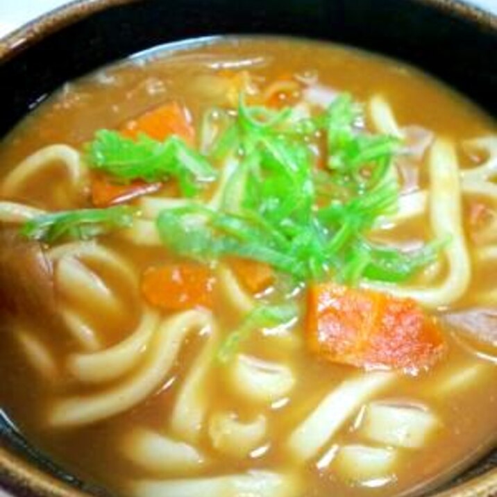カレーの残りでカレーうどん レシピ 作り方 By Ki Ra Ri ママ 楽天レシピ